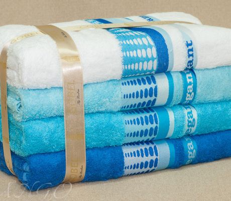 Полотенца | Бамбуковые полотенца  | Наборы бамбуковых полотенец 4 в 1 Набор полотенец Gobel в подарочной упаковке, plt040-3 TANGO (Танго)